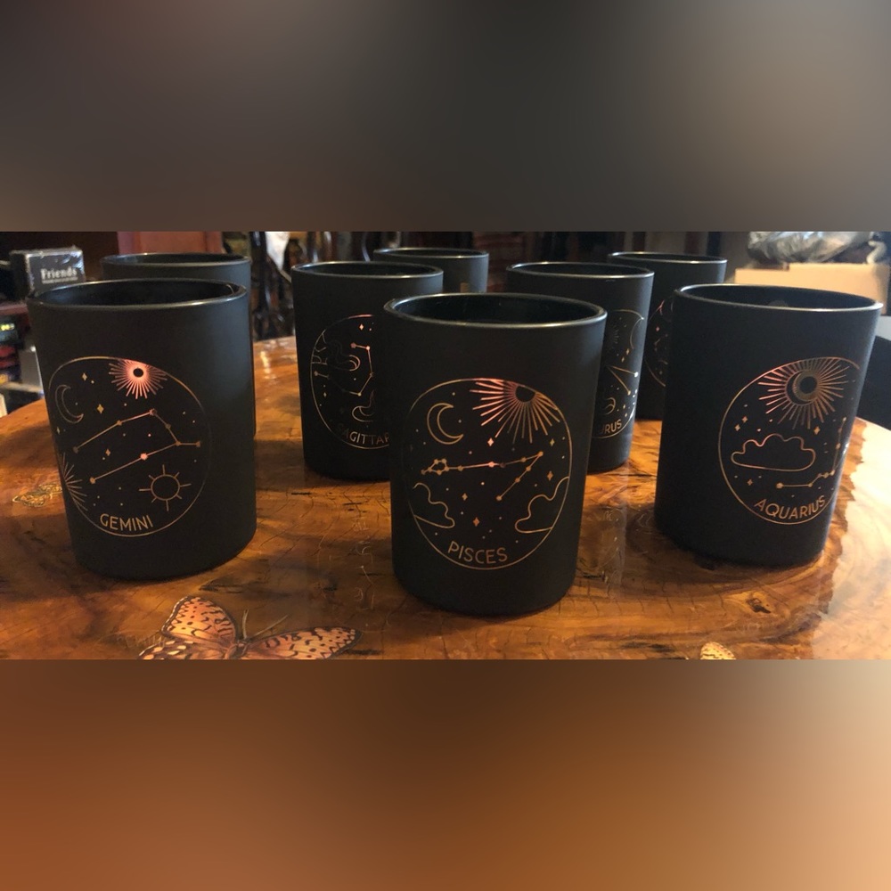 New Zodiac Candles- w/Eucalyptus *RELOADED*